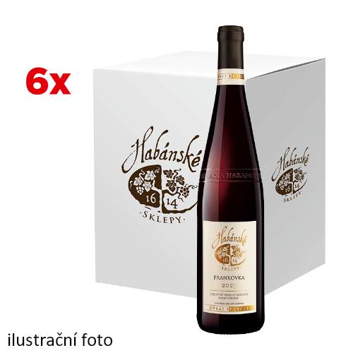 Habánské sklepy Frankovka - karton 6 ks